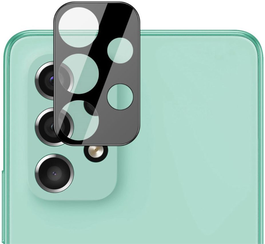 Imak Samsung Galaxy A53 Camera Lens Protector Tempered Glass Zwart afbeelding 1