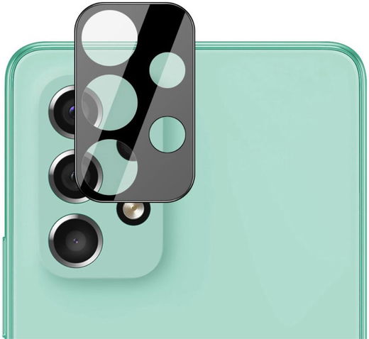 Imak Samsung Galaxy A53 Camera Lens Protector Tempered Glass Zwart afbeelding 1