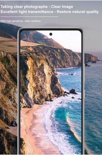 Imak Samsung Galaxy A53 Camera Lens Protector Tempered Glass Zwart afbeelding 8