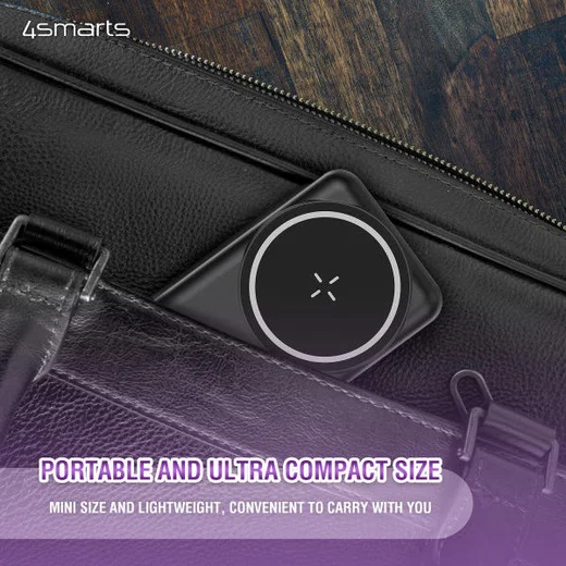 4smarts VoltHub UltiMag MagSafe Draadloze Powerbank 5.000 mAh afbeelding 6