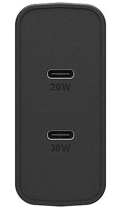 Otterbox 2-in-1 Fast Charge PD USB-C Oplader 50W Adapter Zwart afbeelding 3
