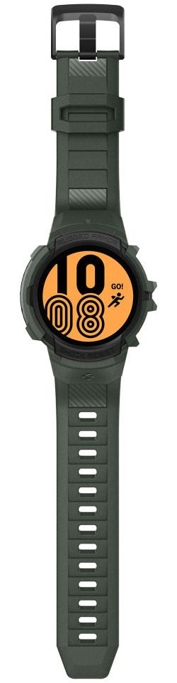 Spigen Rugged Armor Pro Samsung Galaxy Watch 4 44MM Case Bandje Groen afbeelding 11