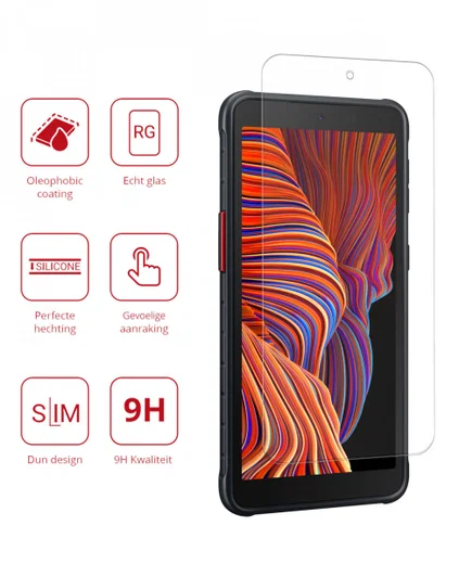 Rosso Samsung Galaxy Xcover 5 9H Tempered Glass Screen Protector afbeelding 2