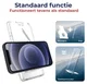 Rosso Apple iPhone 12 / 12 Pro Privacy Glass met Installatietray afbeelding 8