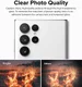 Ringke Frame Glass Samsung Galaxy S22 Ultra Camera Protector Zwart afbeelding 7