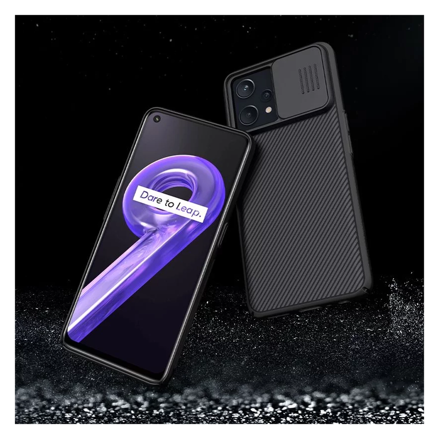 Nillkin CamShield Realme 9 Pro Hoesje met Camera Slider Zwart afbeelding 12