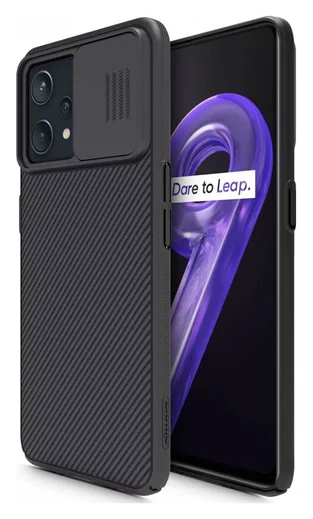 Nillkin CamShield Realme 9 Pro Hoesje met Camera Slider Zwart afbeelding 9