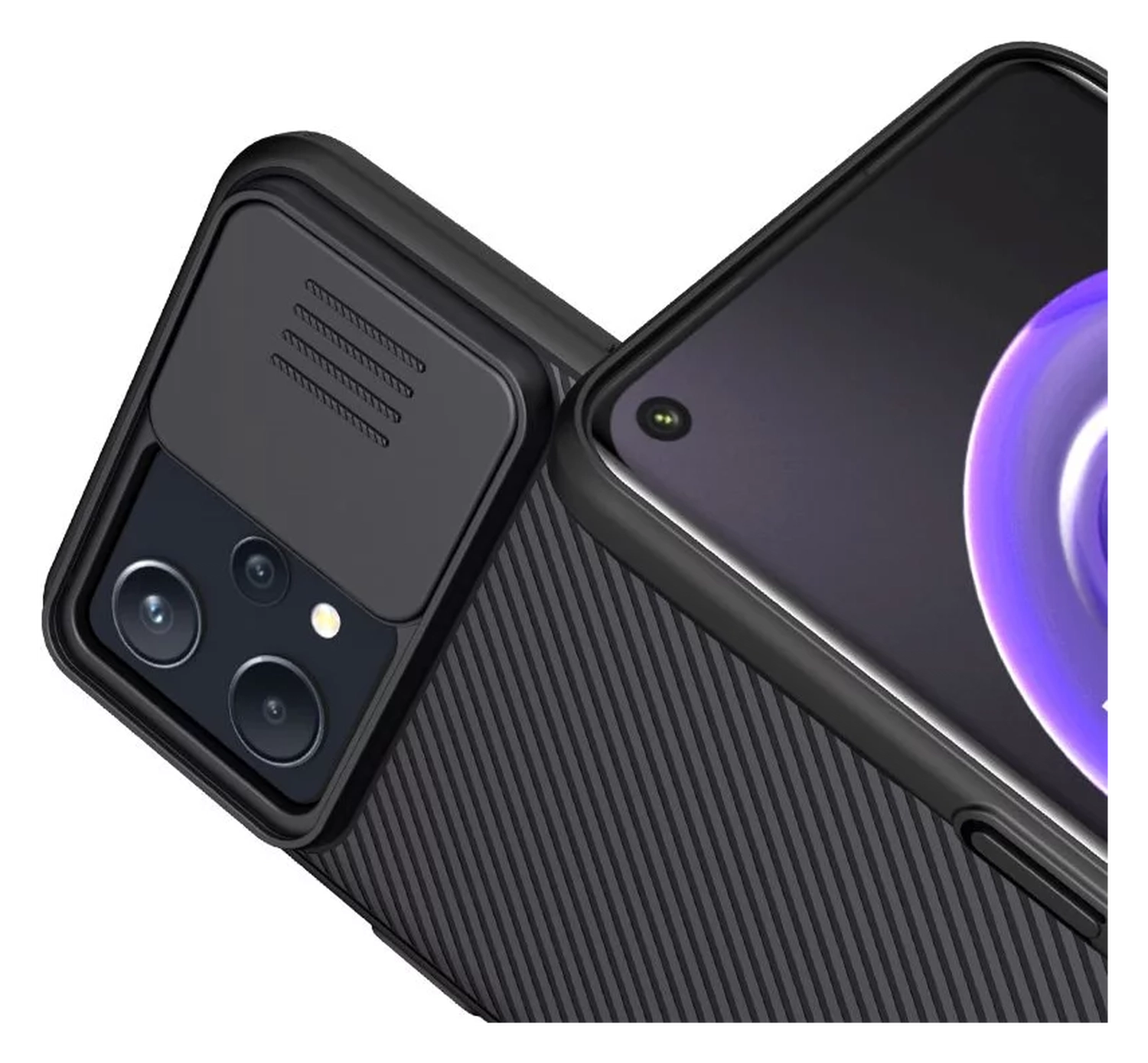Nillkin CamShield Realme 9 Pro Hoesje met Camera Slider Zwart afbeelding 10