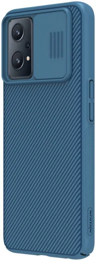 Nillkin CamShield Realme 9 Pro Hoesje met Camera Slider Blauw afbeelding 2