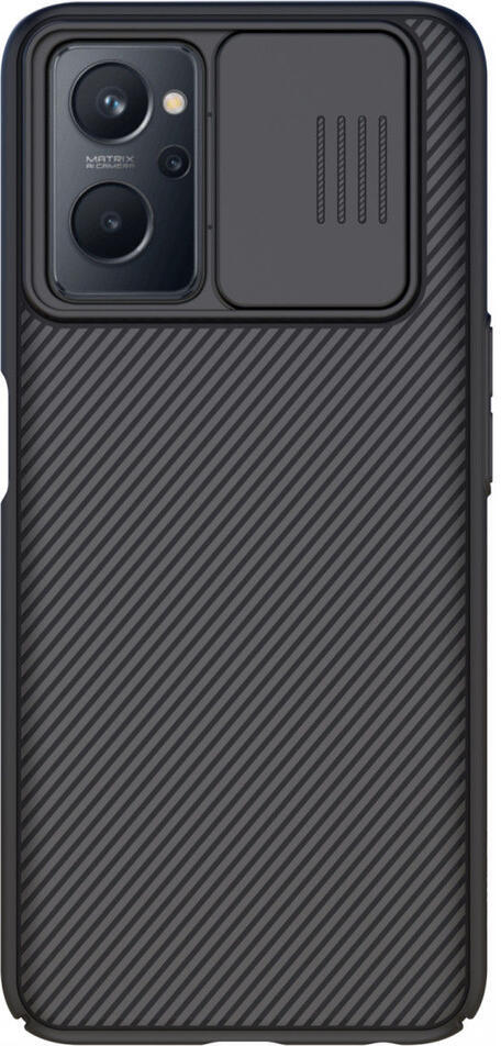 Nillkin CamShield Realme 9i/Oppo A76/A96Hoesje met Camera Slider Zwart afbeelding 1