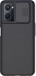 Nillkin CamShield Realme 9i/Oppo A76/A96Hoesje met Camera Slider Zwart afbeelding
