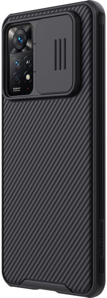 Nillkin Xiaomi Redmi Note 11 Pro Hoesje met Camera Slider Zwart afbeelding 2