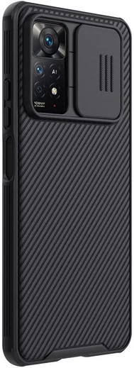 Nillkin Xiaomi Redmi Note 11 Pro Hoesje met Camera Slider Zwart afbeelding 9