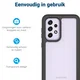 Samsung Galaxy A33 Hoesje Full Protect 360° Cover Hybride Blauw afbeelding 5