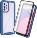 Samsung Galaxy A33 Hoesje Full Protect 360° Cover Hybride Blauw