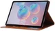 Samsung Galaxy Tab S8 Hoes Met Stand Functie Portemonnee Bruin afbeelding 5
