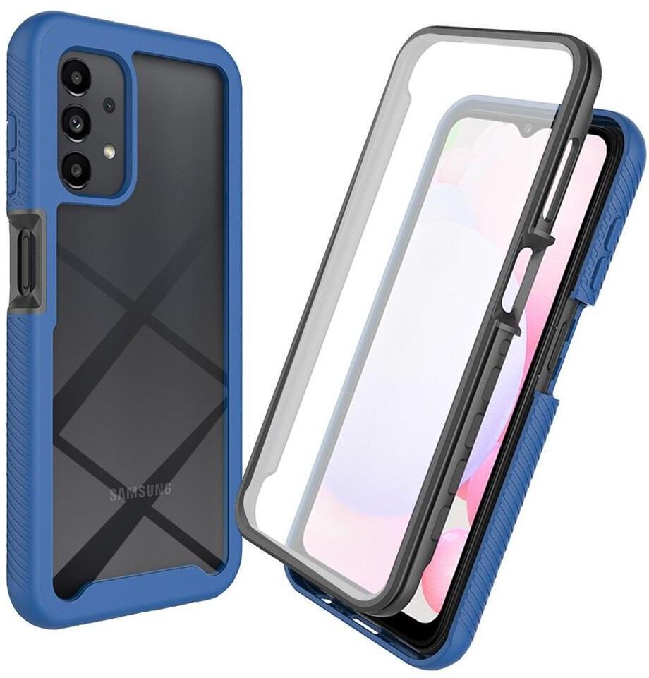 Samsung Galaxy A13 Hoesje Full Protect 360° Cover Hybride Blauw afbeelding 1