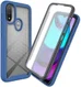 Motorola Moto E20 Hoesje Full Protect 360° Cover Hybride Blauw afbeelding 1
