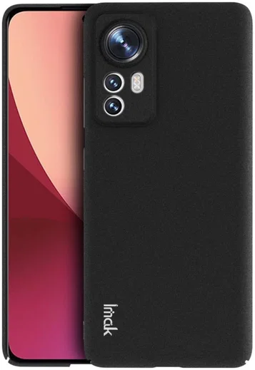 IMAK HC-1 Xiaomi 12 / 12X Hoesje Hard Case Back Cover Zwart afbeelding 1
