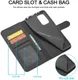 LC.IMEEKE Xiaomi Redmi Note 11 / 11S Hoesje Portemonnee Zwart afbeelding 5