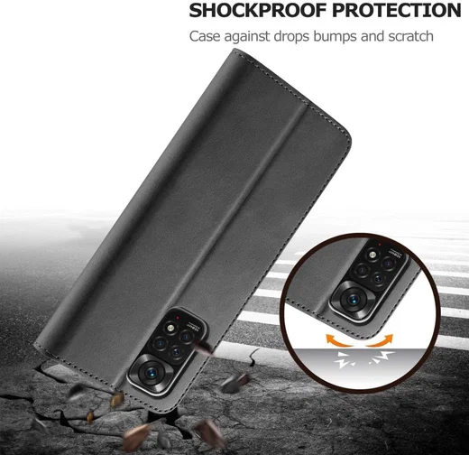LC.IMEEKE Xiaomi Redmi Note 11 / 11S Hoesje Portemonnee Zwart afbeelding 9