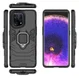 Oppo Find X5 Hoesje met Magnetische Kickstand Ring Back Cover Zwart afbeelding 8
