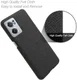 OnePlus Nord CE 2 Hoesje met Stoffen Afwerking Zwart afbeelding 3