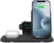 Mophie 3-in-1 Draadloze Oplader met Standaard voor Apple Watch Zwart afbeelding 1