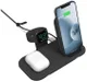 Mophie 3-in-1 Draadloze Oplader met Standaard voor Apple Watch Zwart afbeelding 3