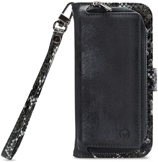 Mobilize Magnet Zipper iPhone 6/6S/7/8/SE (2020/2022) Hoesje Zwart afbeelding 4