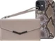 Mobilize Velvet Clutch Apple iPhone 11 / XR Hoesje Beige Snake afbeelding 2