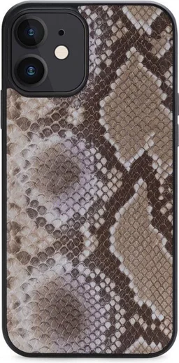 Mobilize Velvet Clutch Apple iPhone 11 / XR Hoesje Beige Snake afbeelding 3