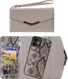 Mobilize Velvet Clutch Apple iPhone 11 / XR Hoesje Beige Snake afbeelding 5