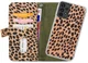 Mobilize Wallet Zipper Samsung Galaxy A13 4G Hoesje Olive Leopard afbeelding 1