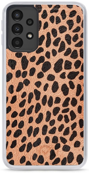 Mobilize Wallet Zipper Samsung Galaxy A13 4G Hoesje Olive Leopard afbeelding 2
