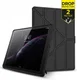 ITSKINS Hybrid Folio Apple iPad 9.7 Hoes Book Case Echt Leer Zwart afbeelding 2