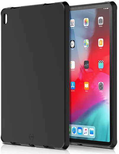 ITSKINS Spectrum Solid Apple iPad Pro 11 Back Cover Hoesje Zwart afbeelding 1
