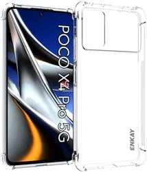 Xiaomi Poco X4 Pro Hoesje Schokbestendig en Dun TPU Transparant afbeelding