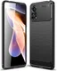 Xiaomi Poco X4 Pro Hoesje Geborsteld TPU Flexibele Back Cover Zwart afbeelding 4