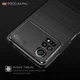 Xiaomi Poco X4 Pro Hoesje Geborsteld TPU Flexibele Back Cover Zwart afbeelding 8