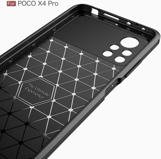 Xiaomi Poco X4 Pro Hoesje Geborsteld TPU Flexibele Back Cover Blauw afbeelding 9