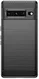 Google Pixel 7 Pro Hoesje Geborsteld TPU Back Cover Zwart afbeelding 2