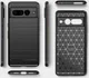 Google Pixel 7 Pro Hoesje Geborsteld TPU Back Cover Zwart afbeelding 12