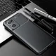 Oppo Find X5 Lite Hoesje Siliconen Carbon TPU Back Cover Zwart afbeelding 4