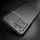 Oppo Find X5 Lite Hoesje Siliconen Carbon TPU Back Cover Zwart afbeelding 5