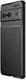 Google Pixel 7 Hoesje Siliconen Carbon TPU Back Cover Zwart afbeelding 1