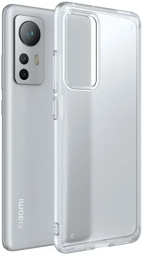 Xiaomi 12 Pro Hoesje Armor Back Cover Transparant afbeelding 1