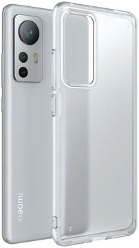 Xiaomi 12 Pro Hoesje Armor Back Cover Transparant