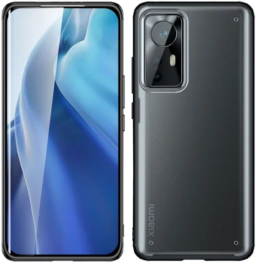Xiaomi 12 Pro Hoesje Armor Back Cover Transparant afbeelding 4