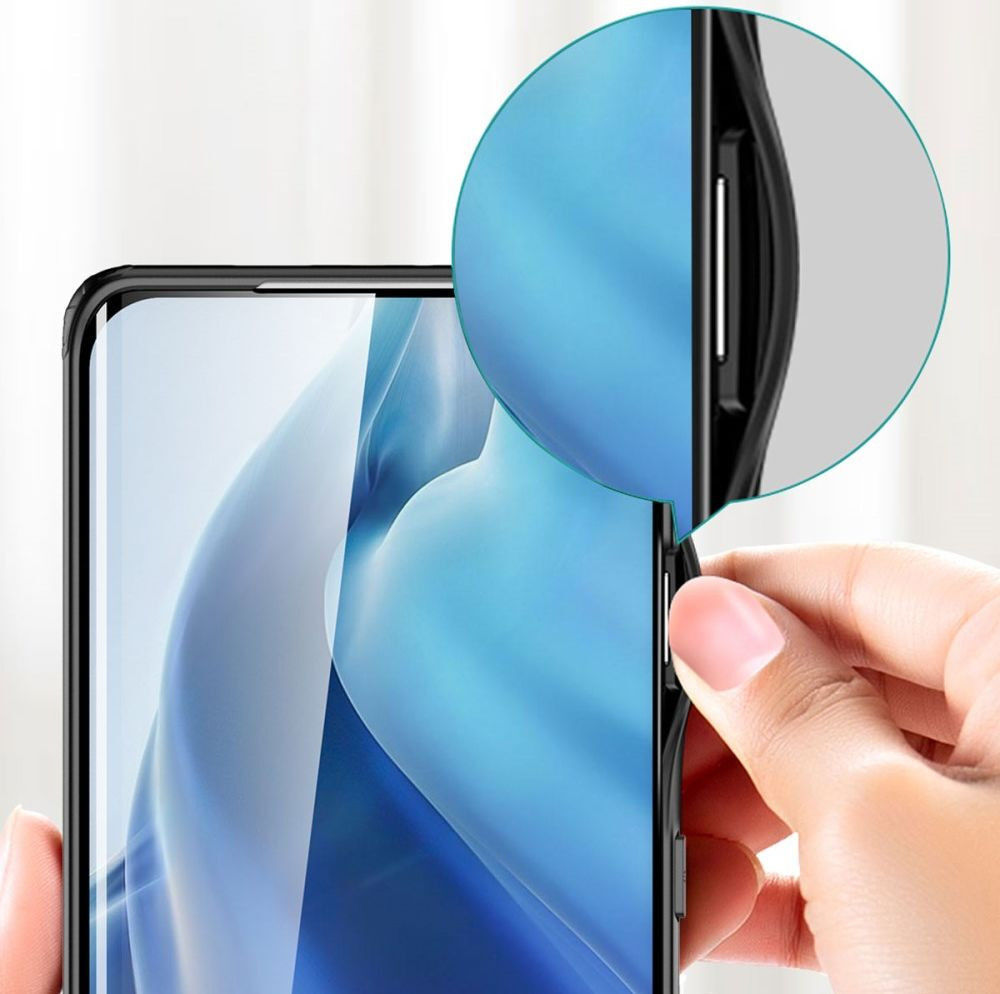 Xiaomi 12 Pro Hoesje Armor Back Cover Transparant afbeelding 8